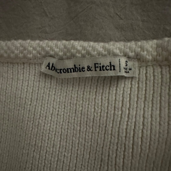 Abercrombie sweater button down vest - Picture 4 of 5
